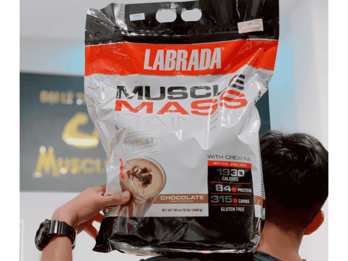 Muscle Mass Gainer không gây ngán
