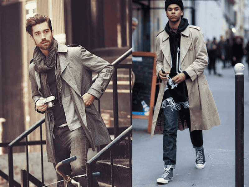 Áo khoác Trend Coat và giày Vans