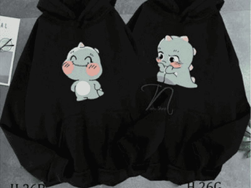 Áo khoác Hoodie đôi phong cách Hàn Quốc tại Shop áo đôi Hà Nội (TST)