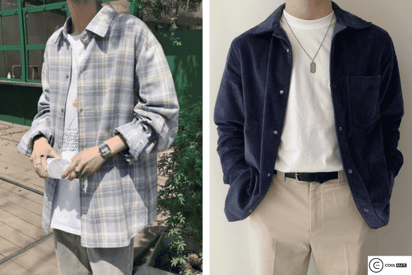 Phối áo khoác sơ mi cùng với phụ kiện cho bộ outfit thêm độc đáo - Phong cách thời trang nam