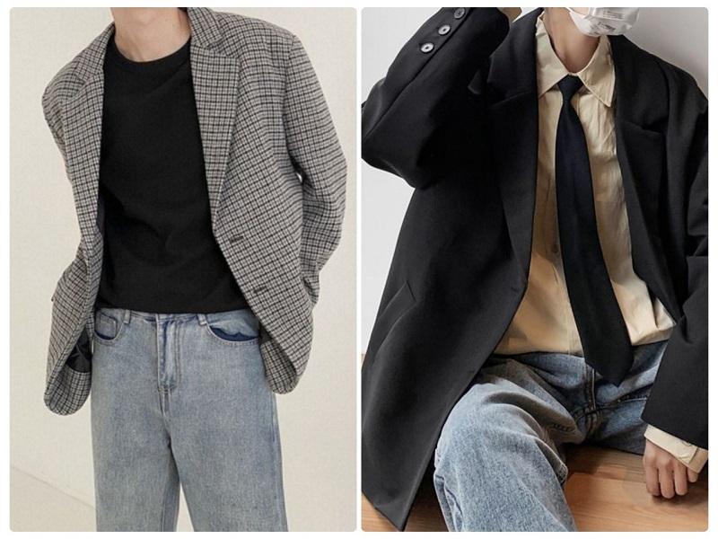 phối-đồ-với-áo-blazer-nam-hàn-quốc