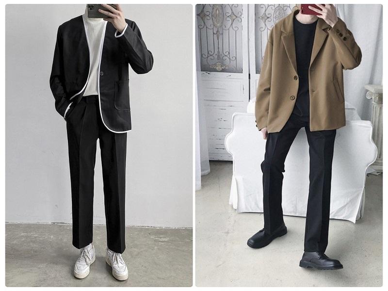 phối-đồ-với-áo-blazer-nam-hàn-quốc
