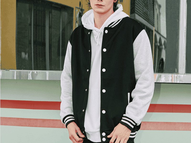 Áo khoác bomber nỉ