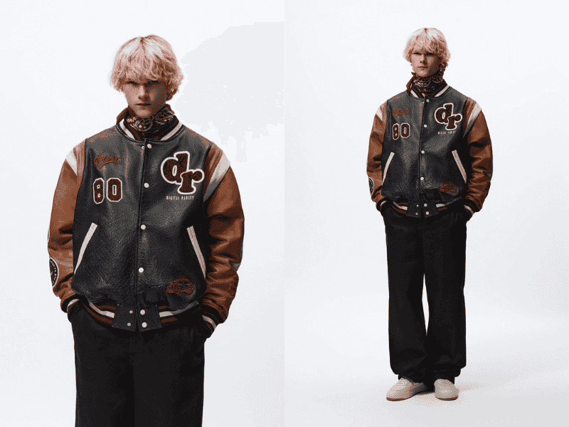 Giặt áo khoác bomber da bằng tay