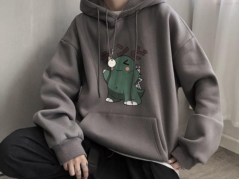 Áo hoodie truyền thống thường có túi trước bụng.