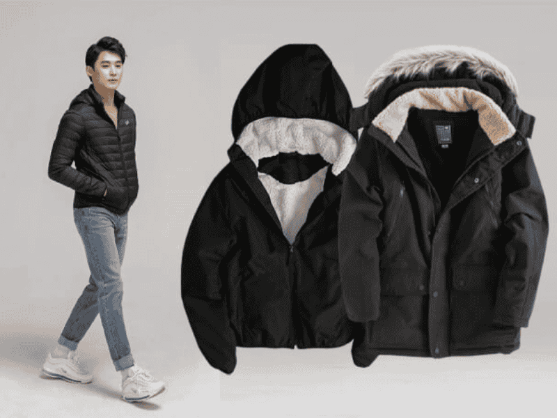 Áo phao nam UNI shop tại TP.HCM