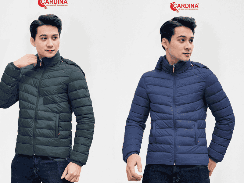áo khoác phao nam shopee