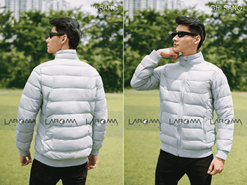 áo khoác phao nam shopee