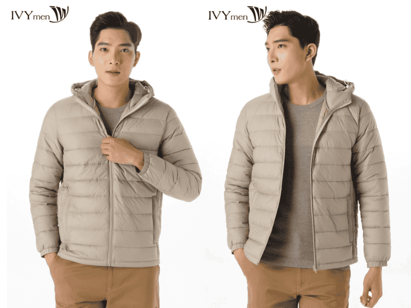áo khoác phao nam shopee