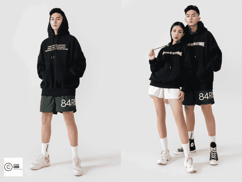 mix áo khoác jean hoodie