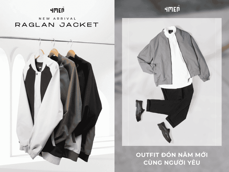 Mẫu mã áo khoác đa dạng tại 4MEN