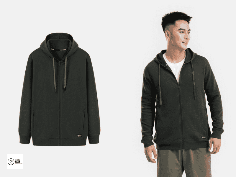 Áo khoác Coolmate, phong cách đơn giản, lịch sự