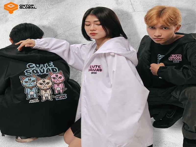 Áo khoác gió local brand đa dạng mẫu mã và chất liệu