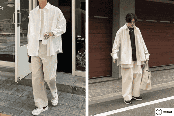 Cách phối đồ với áo khoác sơ mi nam Hàn Quốc - Phong cách thời trang nam