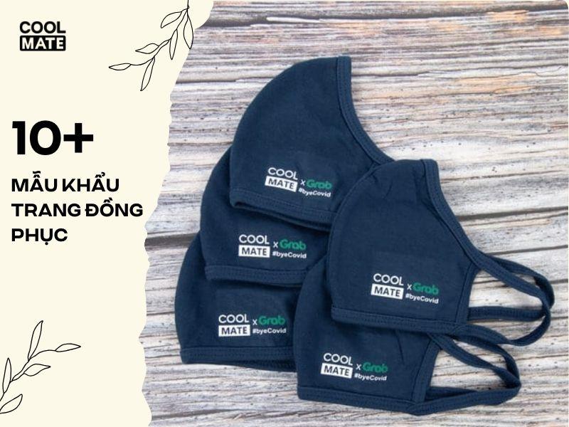Các mẫu khẩu trang đồng phục in logo hiện nay