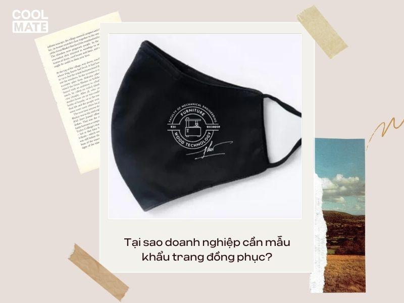 Những mẫu khẩu trang đồng phục sẽ giúp thương hiệu, doanh nghiệp quảng bá hình ảnh một cách đơn giản, hiệu quả