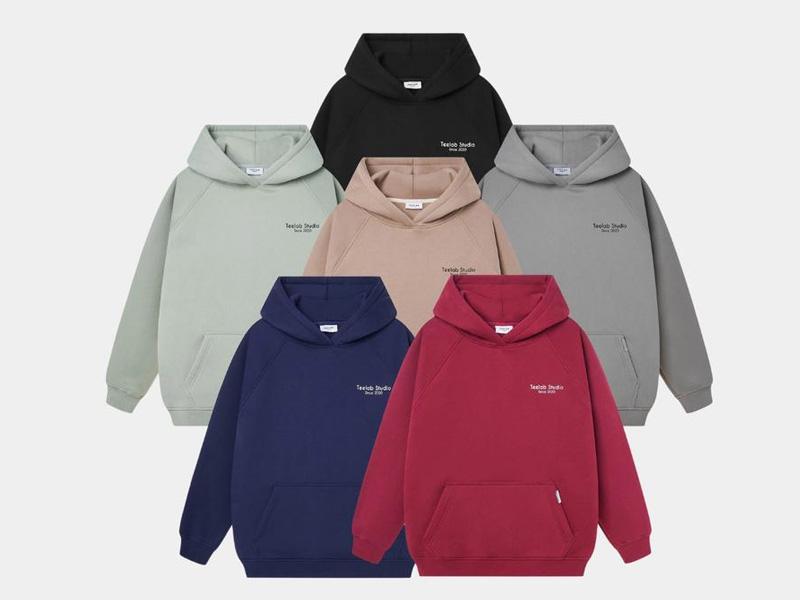 Áo hoodie nam Teelab Worldwide Studio Collection unisex