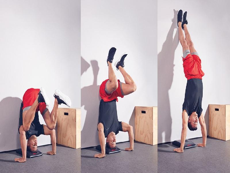 Hướng dẫn tập bài Handstand Push-ups