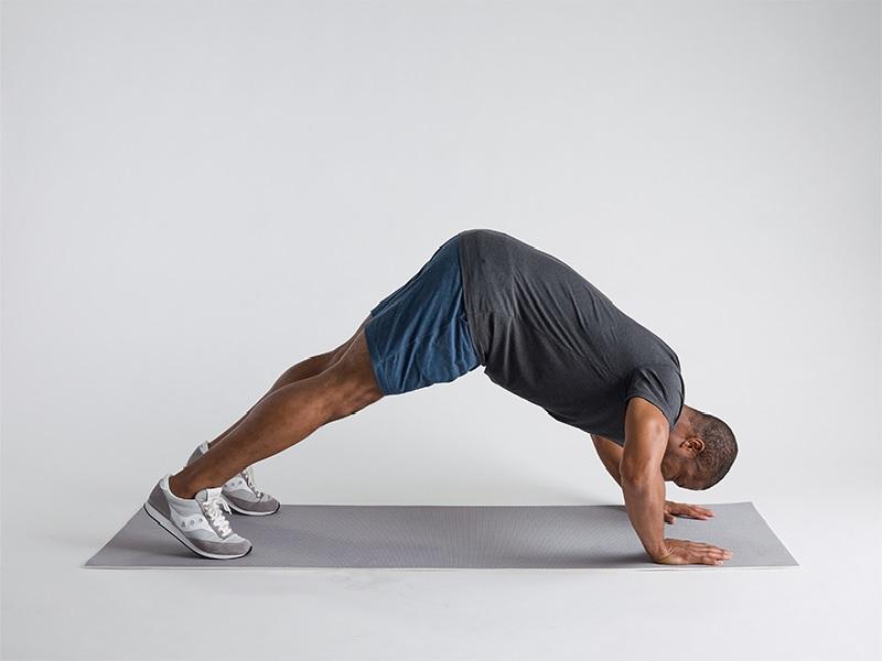 Hướng dẫn tập bài Pike Push-ups