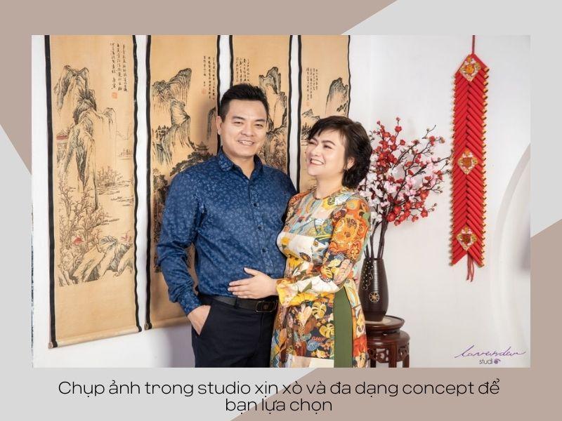 Chụp ảnh trong studio xịn xò và đa dạng concept để bạn lựa chọn 
