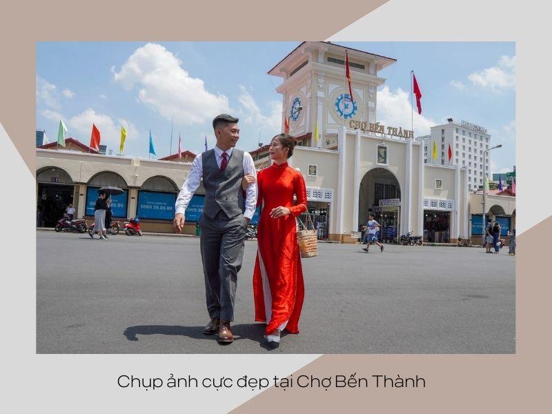 Chụp ảnh cực đẹp tại Chợ Bến Thành 