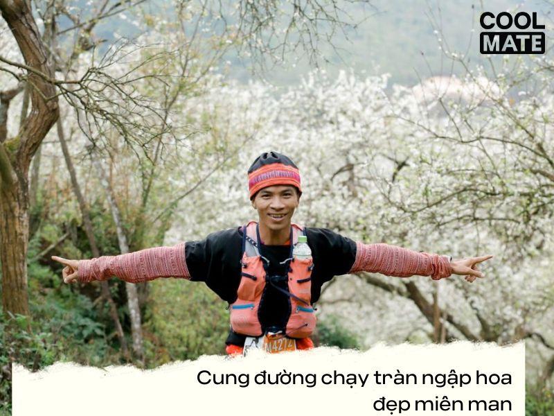 Giải chạy bộ tháng 1 2024 ngập tràn hoa