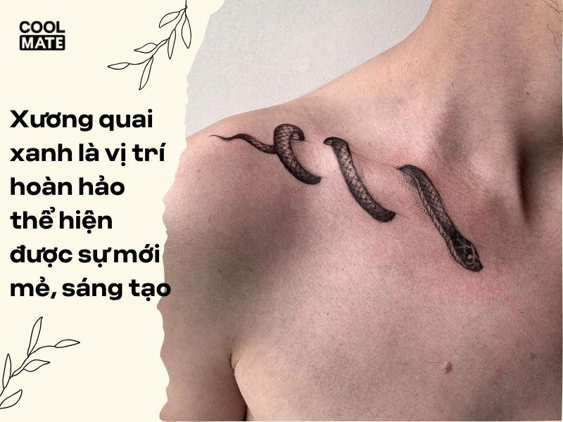 Những anh chàng đam mê nghệ thuật xăm hình thường lựa chọn xăm ở những vị trí độc đáo và đầy thử thách