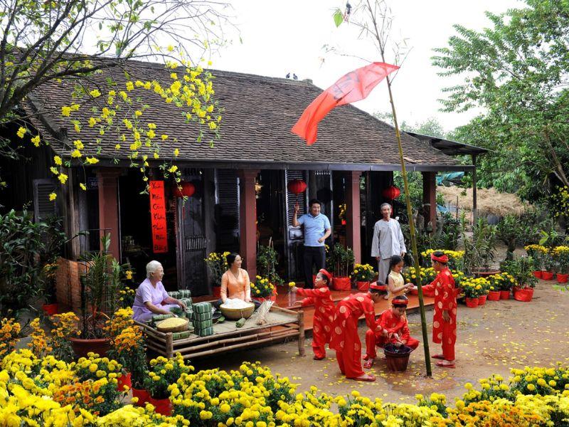 ý nghĩa hoa vạn thọ ngày tết