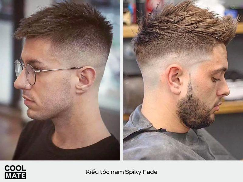 Kiểu tóc Spiky Fade