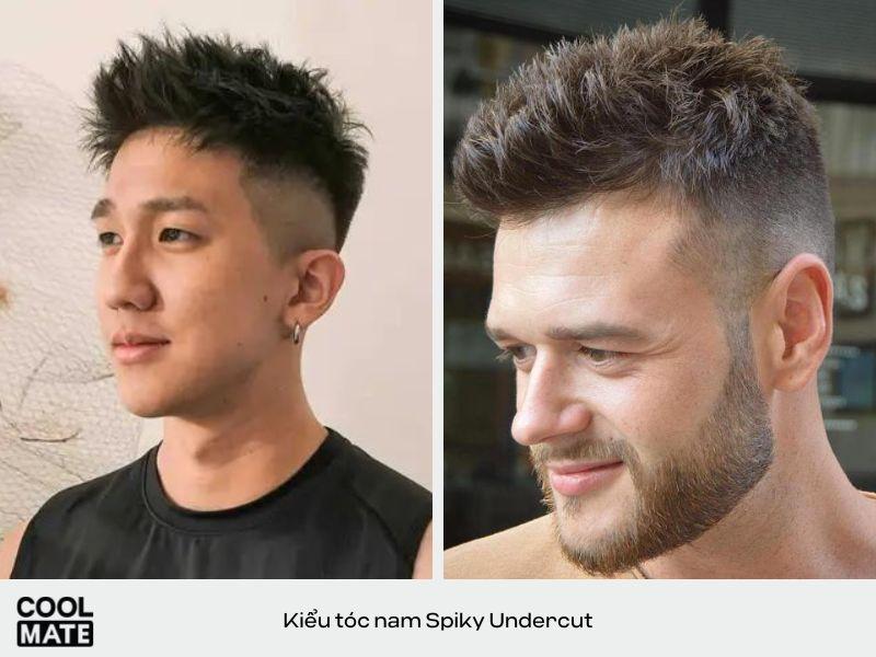 Kiểu tóc Spiky Undercut 