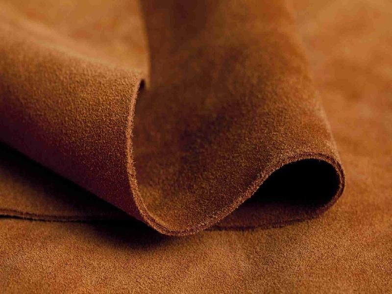 Suede leather