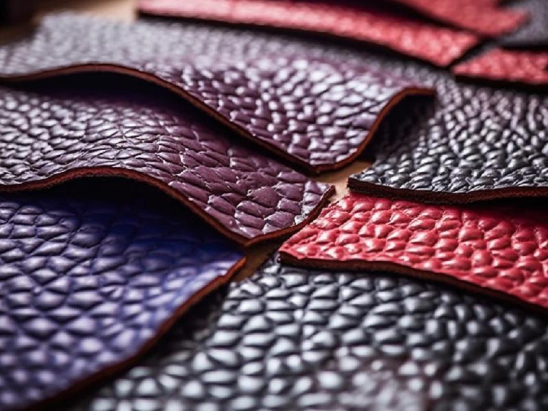 Pebble Grain leather