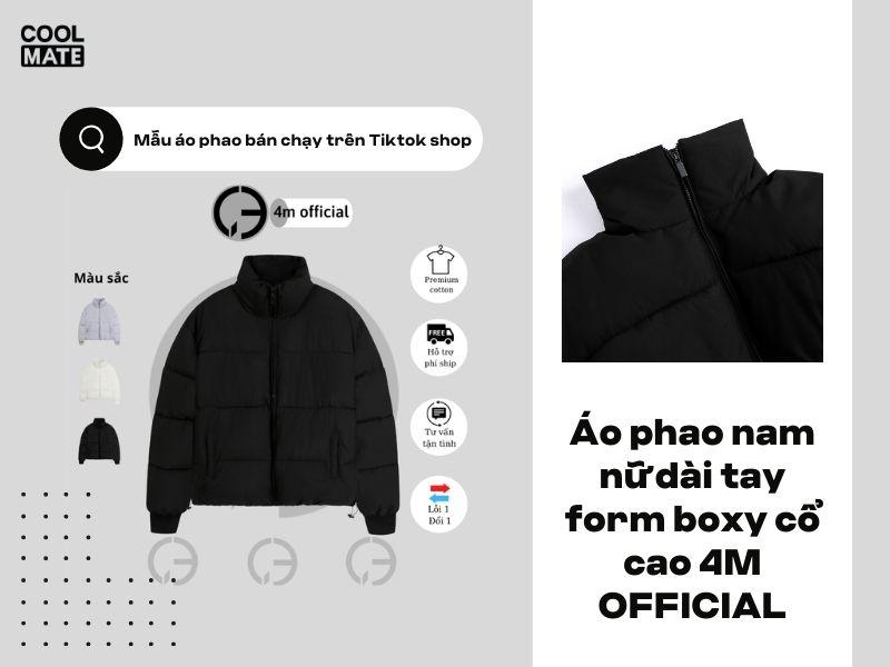 mẫu áo phao bán chạy, đáng mua nhất trên Tiktok shop