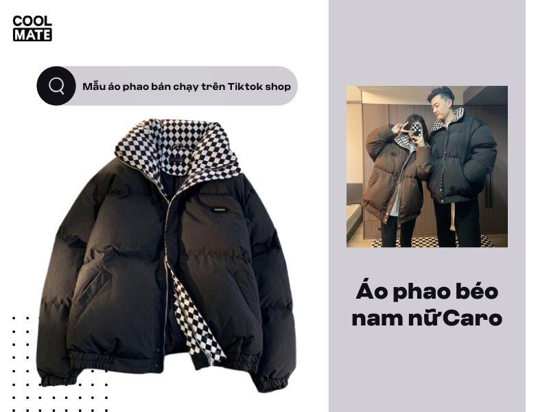 mẫu áo phao bán chạy, đáng mua nhất trên Tiktok shop