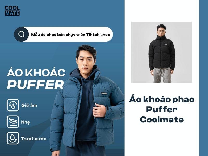 mẫu áo phao bán chạy, đáng mua nhất trên Tiktok shop