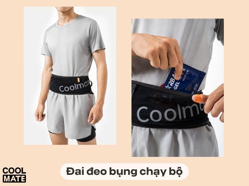 Vest/ Belt chạy bộ hữu ích trên đường chạy.
