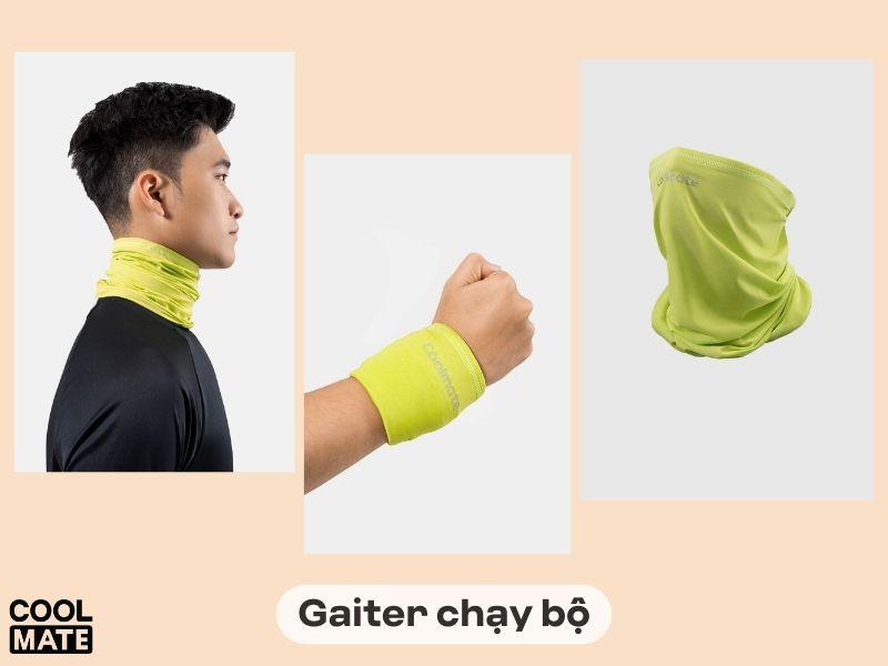 Gaiter chạy bộ là một phụ kiện đa năng nhiều công dụng
