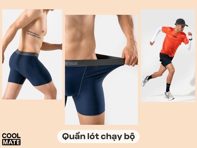 Quần lót chạy bộ thoải mái giúp đường chạy hăng say