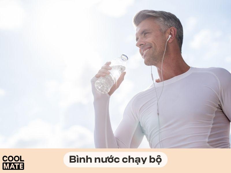 Cung cấp lượng nước giúp quá trình chạy bộ diễn ra suôn sẻ