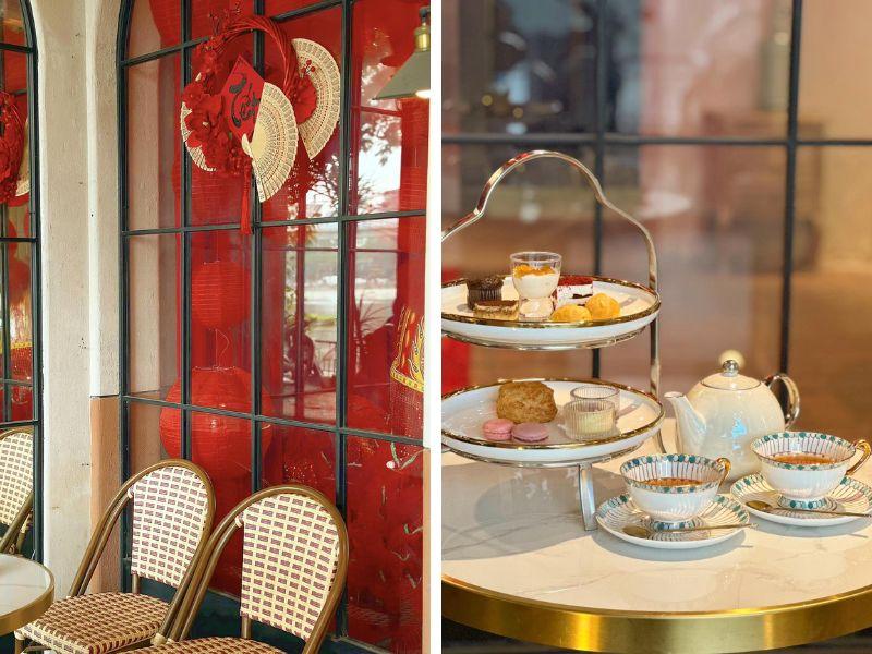 Đón Tết, thưởng bánh thưởng trà tại không gian xinh đẹp