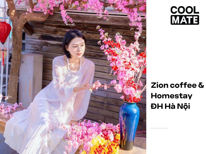 Zion coffee & Homestay ĐH H&agrave; Nội