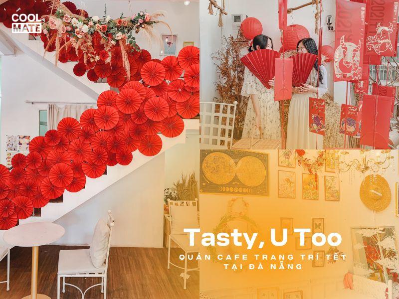 quán cafe trang trí Tết tại Đà Nẵng