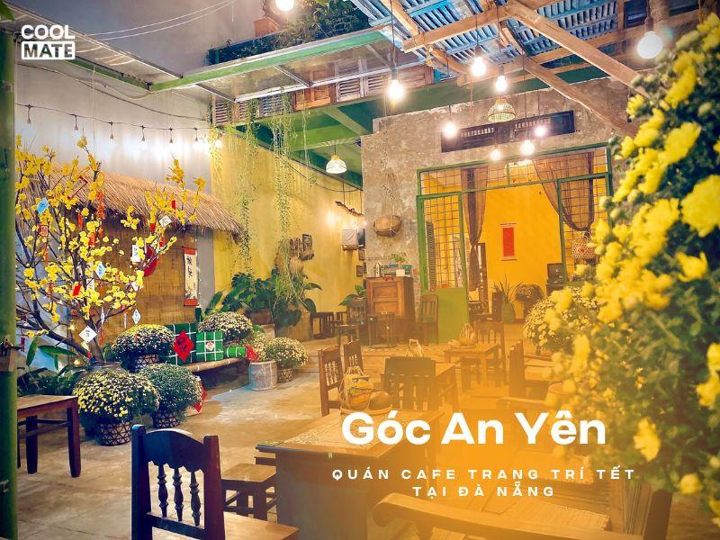 quán cafe trang trí Tết tại Đà Nẵng