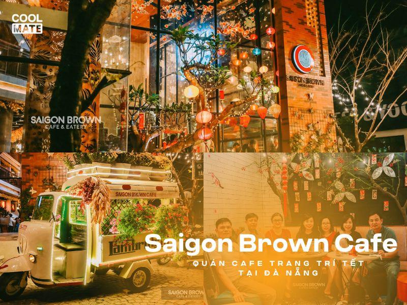 quán cafe trang trí Tết tại Đà Nẵng