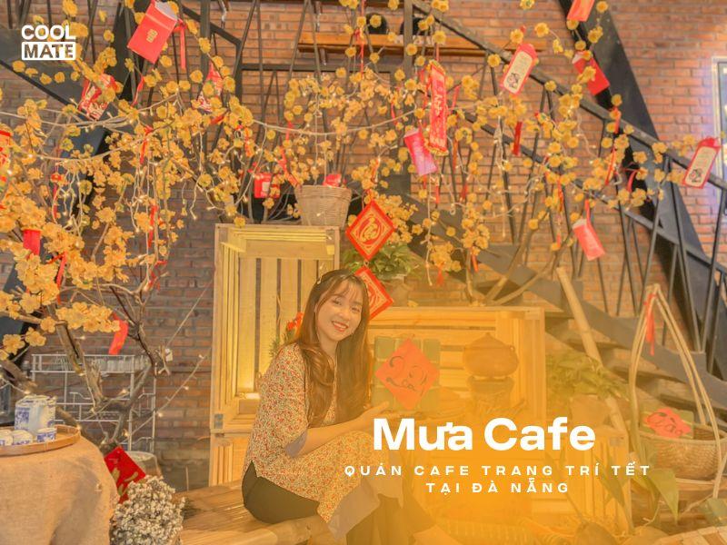quán cafe trang trí Tết tại Đà Nẵng