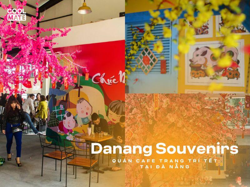 quán cafe trang trí Tết tại Đà Nẵng