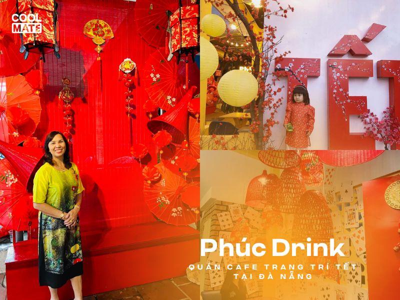 quán cafe trang trí Tết tại Đà Nẵng