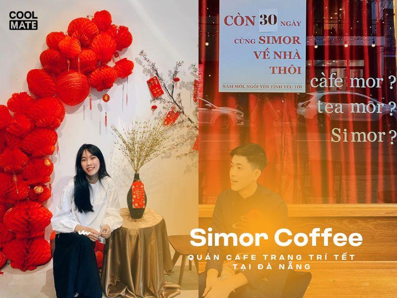 quán cafe trang trí Tết tại Đà Nẵng