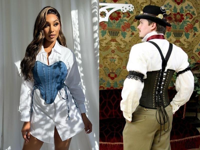 Áo corset luôn là nguồn cảm hứng vô tận cho nhiều phong cách trong thời trang