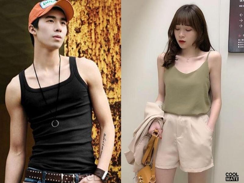 Áo hai dây cũng là một item phổ biến trong phong cách Y2K mùa hè